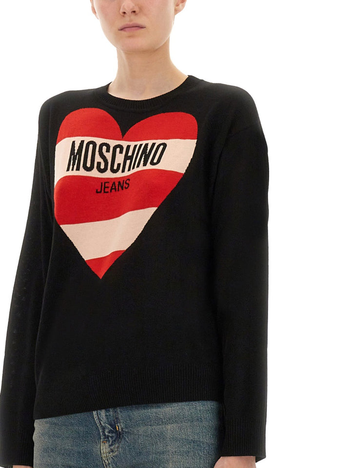 Moschino Jeans Sweaters - Black | Wanan Luxury