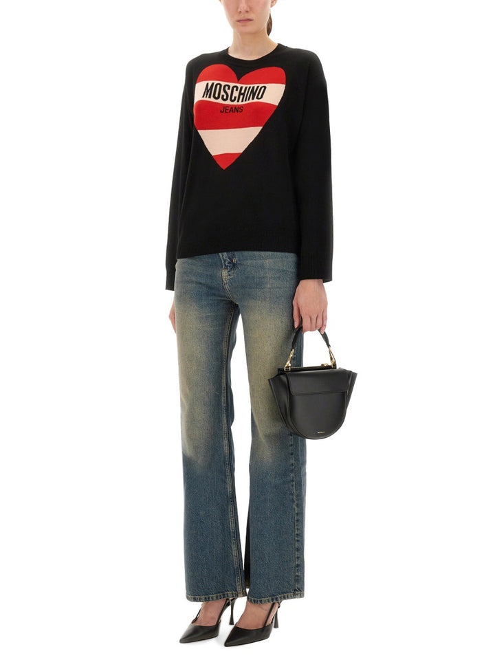 Moschino Jeans Sweaters - Black | Wanan Luxury