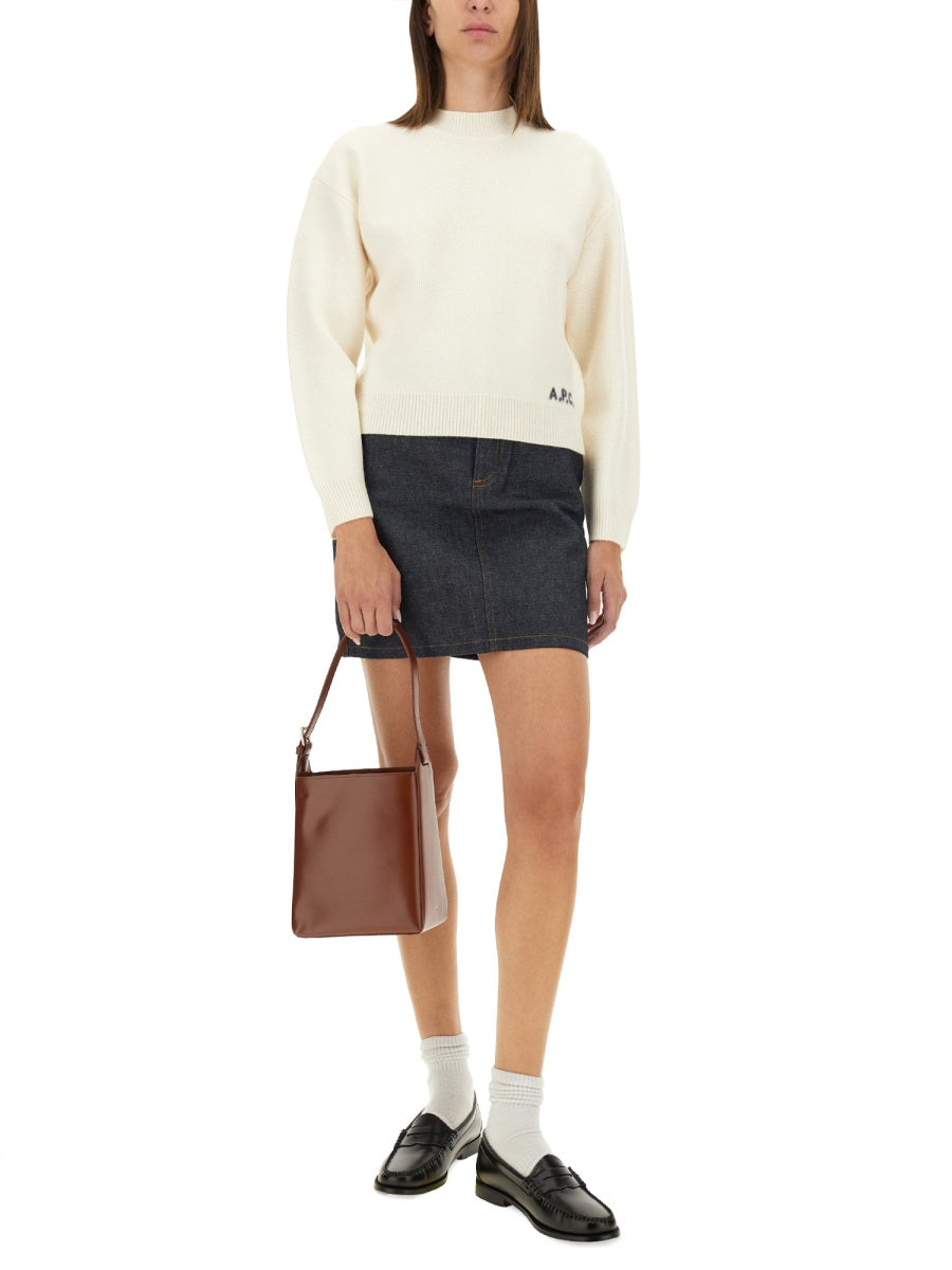 A.P.C. Sweaters - White | Wanan Luxury