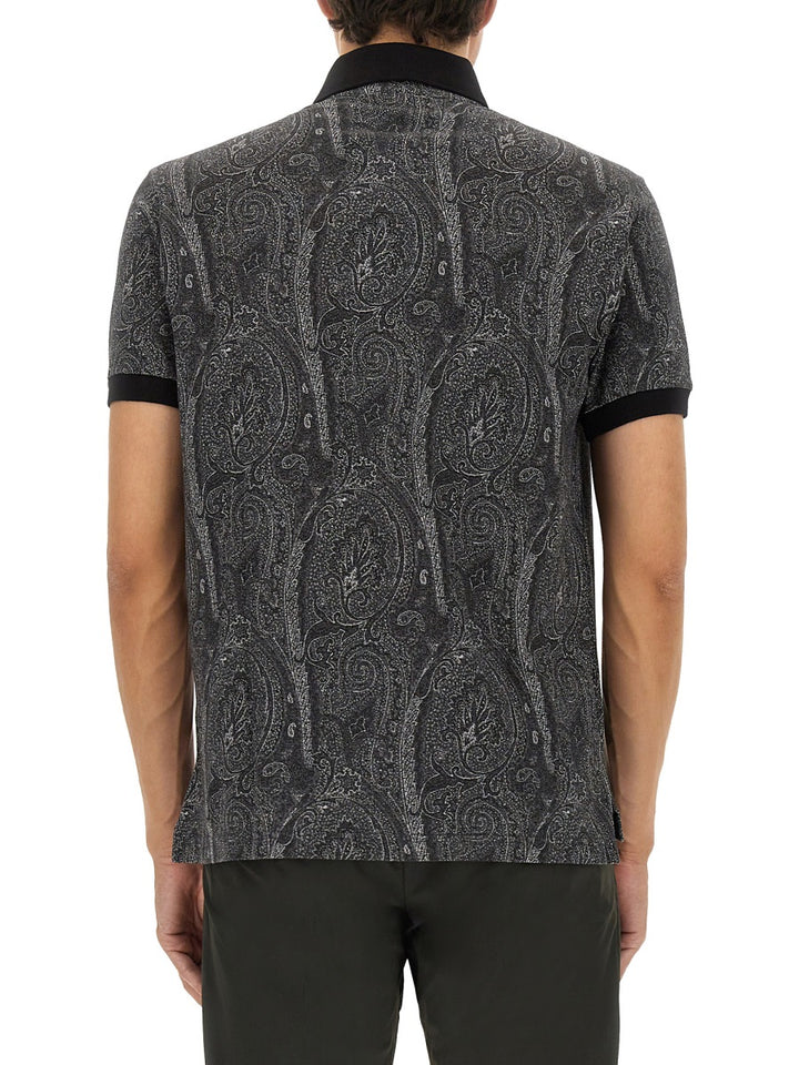 Etro Polo - Black | Wanan Luxury