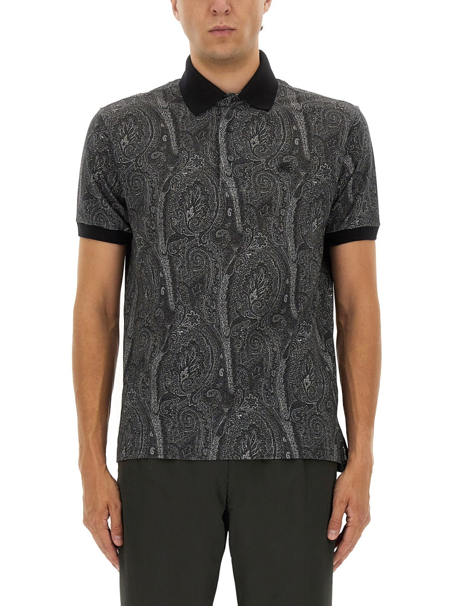 Etro Polo - Black | Wanan Luxury