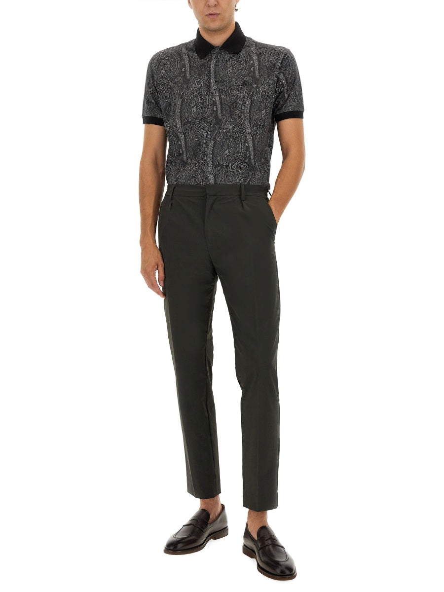 Etro Polo - Black | Wanan Luxury