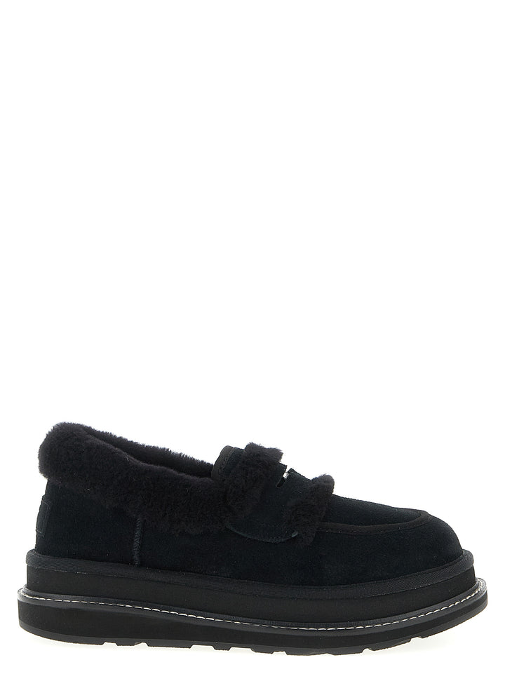 Ugg Loafer' Capsule Ugg X Sacai Loafers - Black | 8f617e28e918b046042c709fd99ad5263f9b049d