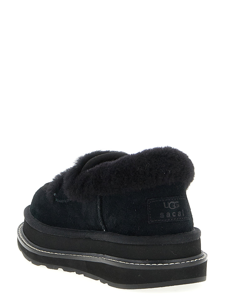 Ugg Loafer' Capsule Ugg X Sacai Loafers - Black | 6734fe87107319cd6bf66c9d2edd60ddf4477f78