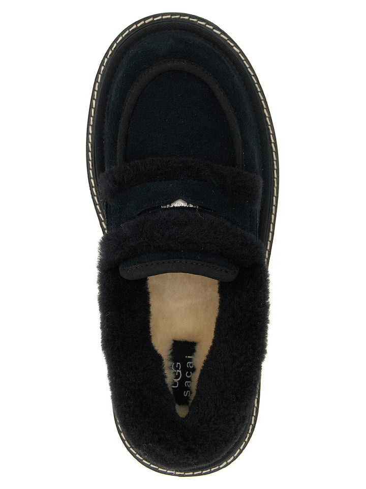 Ugg Loafer' Capsule Ugg X Sacai Loafers - Black | 6c85235ffbd78198727bbe5775302b46e69b8a0c