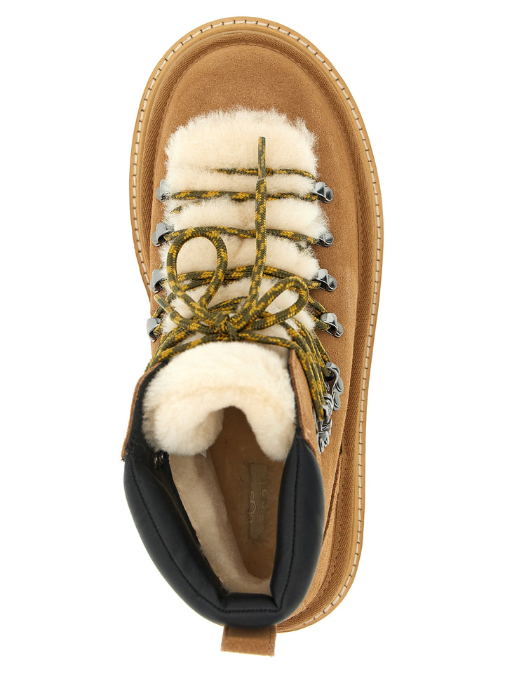 Ugg Hiker Boots and Ankle Boots - Beige | 303814210f42b76489bc68d94d1a7a97aa95b154