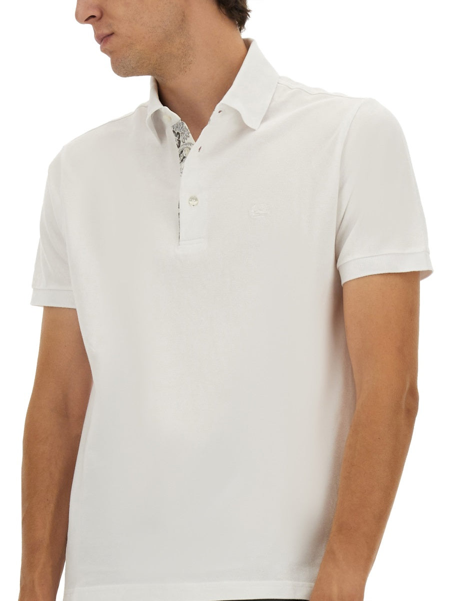 Etro Polo - White | Wanan Luxury