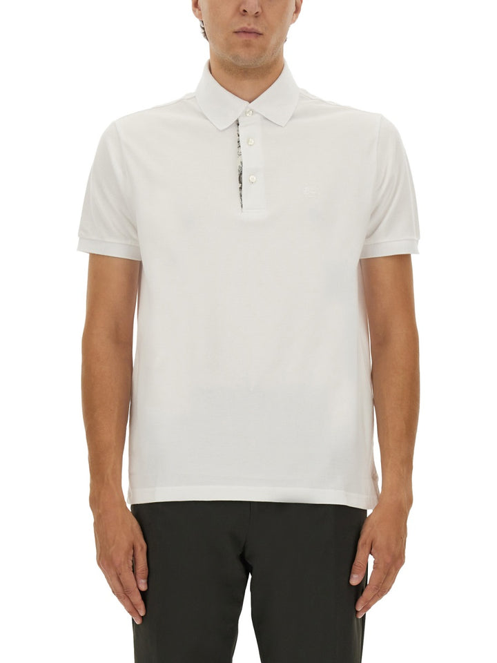 Etro Polo - White | Wanan Luxury