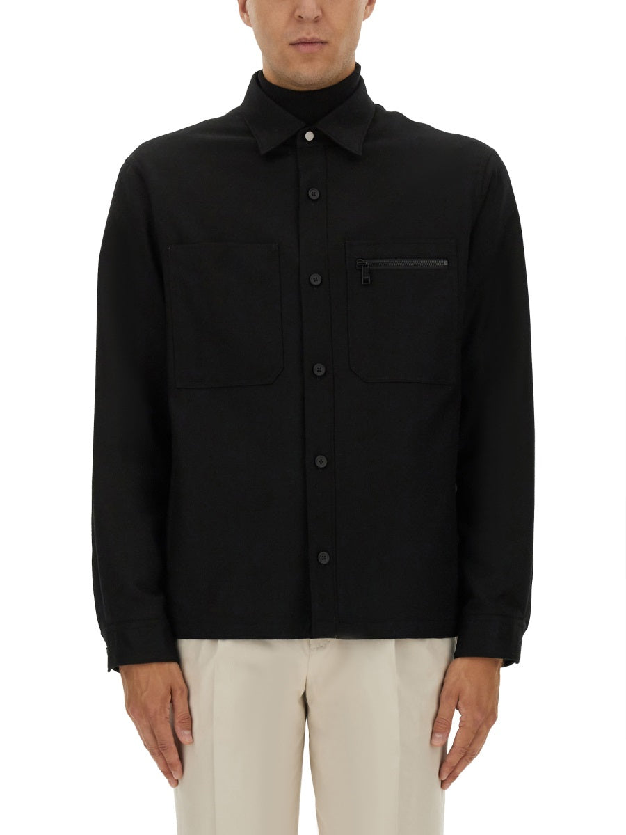 Zegna Shirts - Black | Wanan Luxury