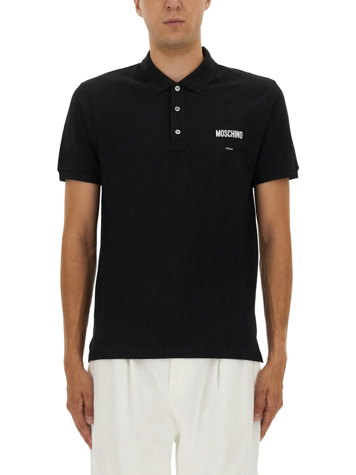 Moschino Polo - Black | Wanan Luxury