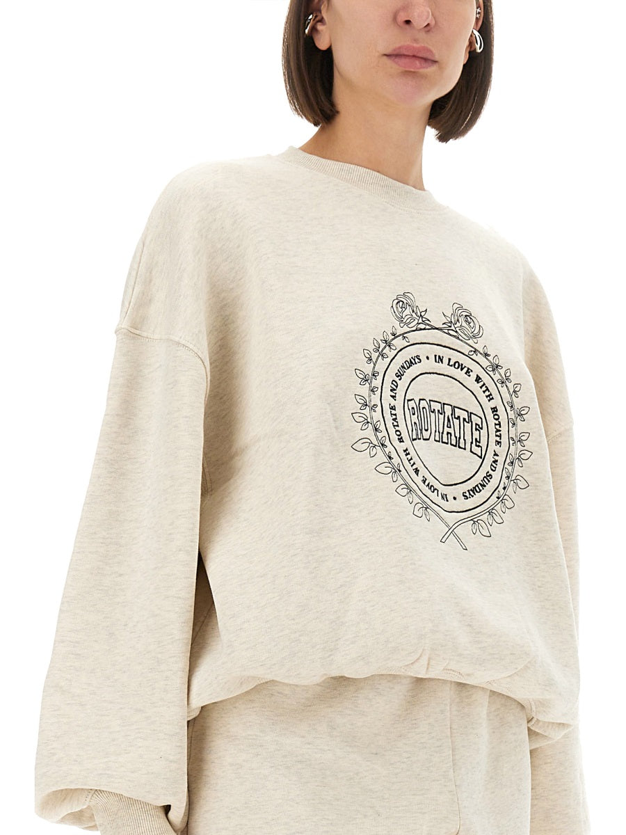 Rotate Birger Christensen Sweatshirts - Grey | Wanan Luxury