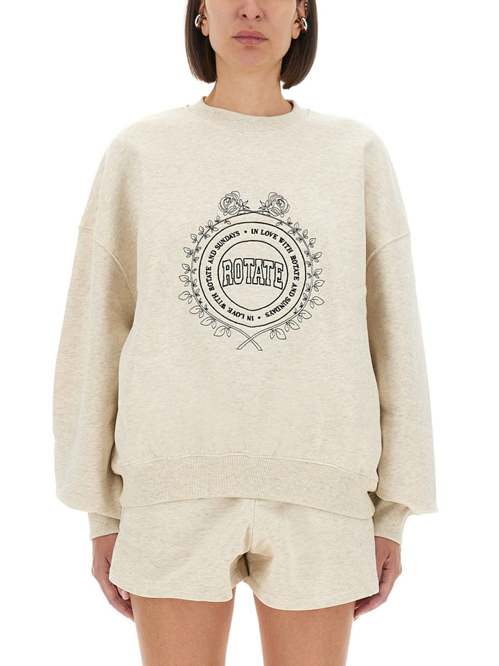 Rotate Birger Christensen Sweatshirts - Grey | Wanan Luxury