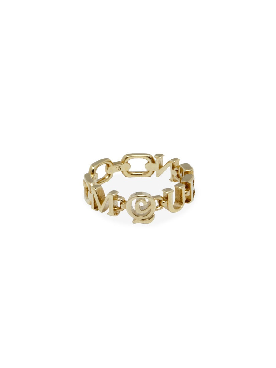 Alexander McQueen Rings - Gold | Wanan Luxury