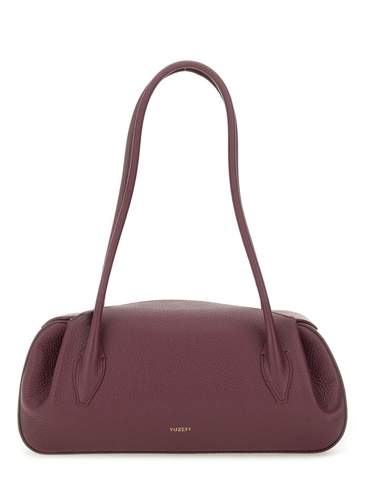Yuzefi Shoulder Bags - Burgundy | Wanan Luxury