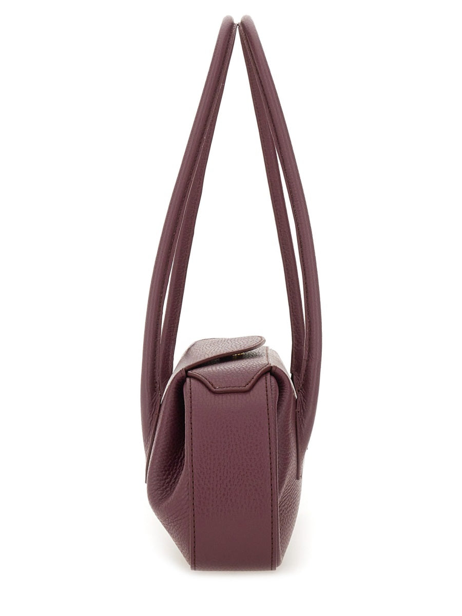 Yuzefi Shoulder Bags - Burgundy | Wanan Luxury