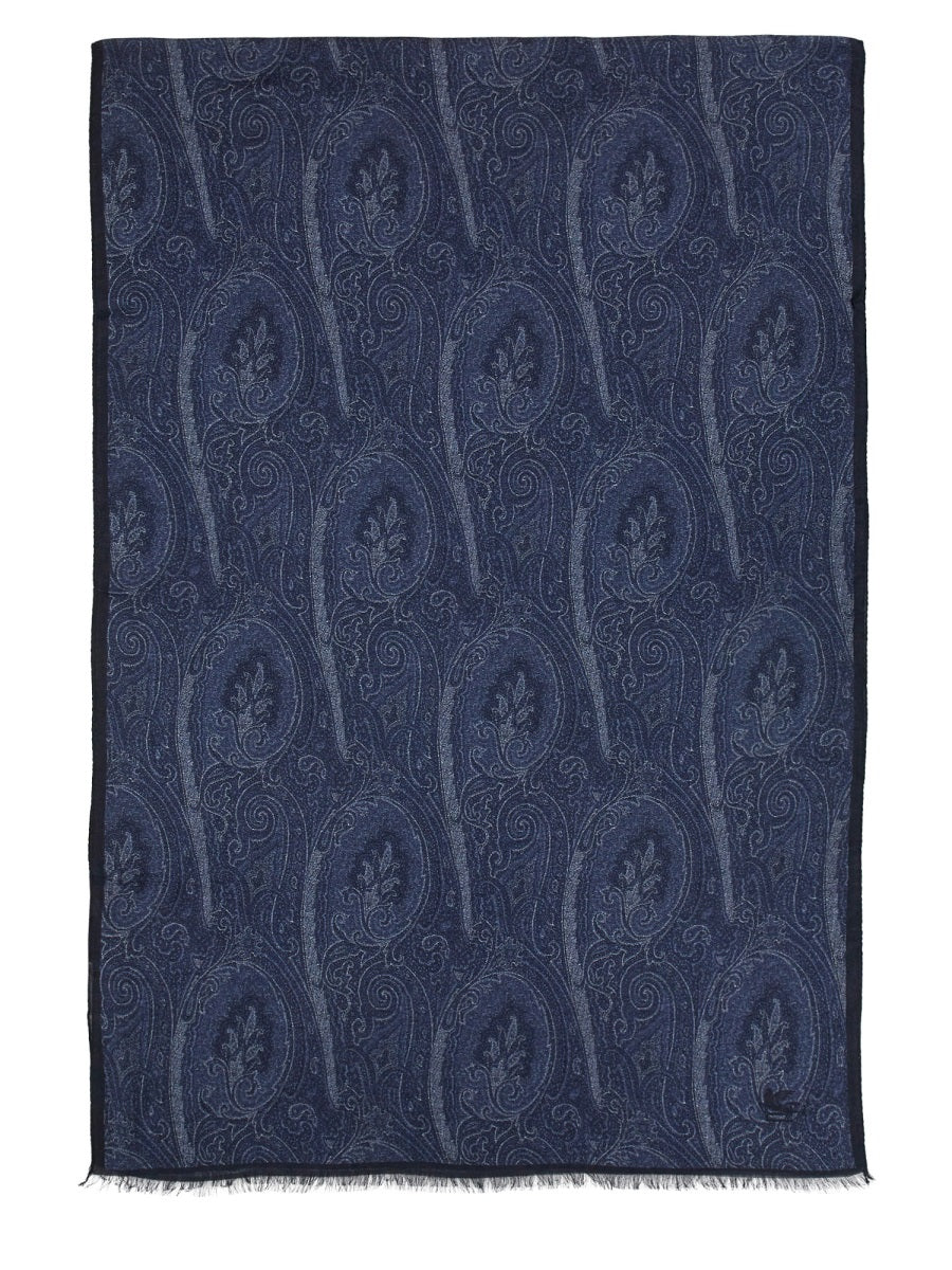 Etro Scarves & Gloves - Blue | Wanan Luxury