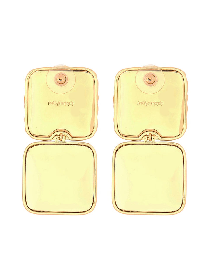 Self-Portrait Earrings - Gold | Wanan Luxury