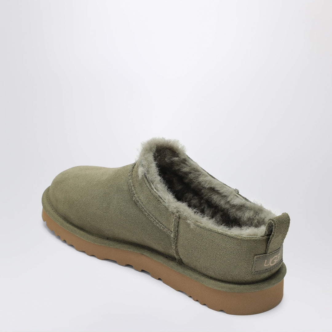 UGG Burnt Olive Classic Micro Ankle Boots