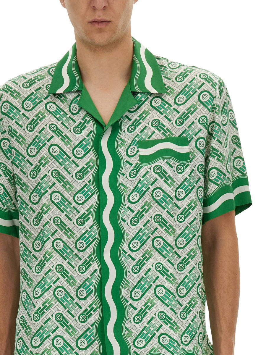 Casablanca Shirts - Green | Wanan Luxury