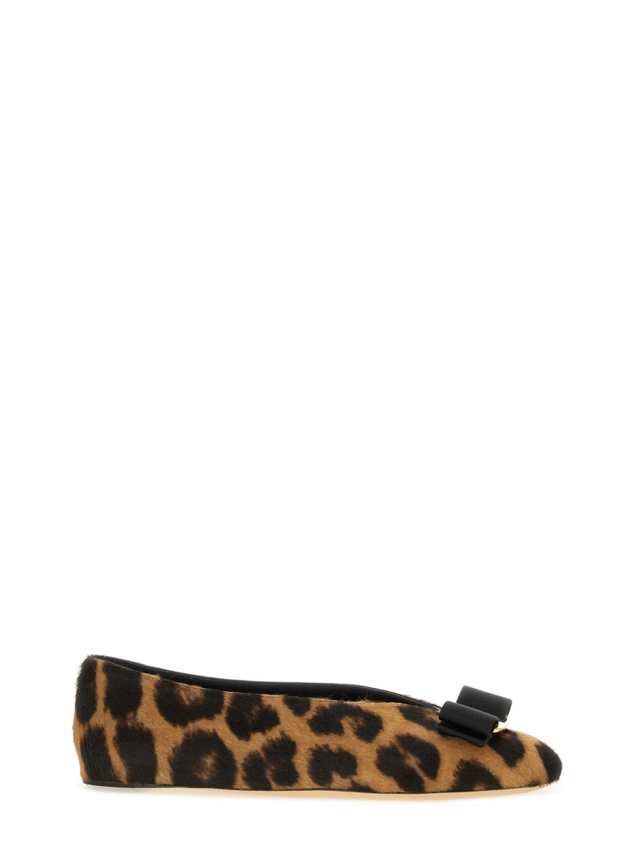 Ferragamo Flat Shoes - Animal Print | Wanan Luxury