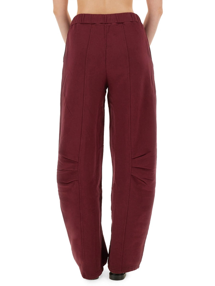 Rotate Birger Christensen Pants - Burgundy | Wanan Luxury