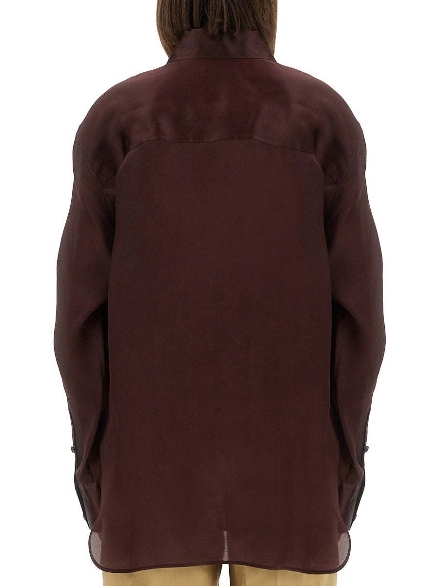Khaite Tops - Burgundy | Wanan Luxury