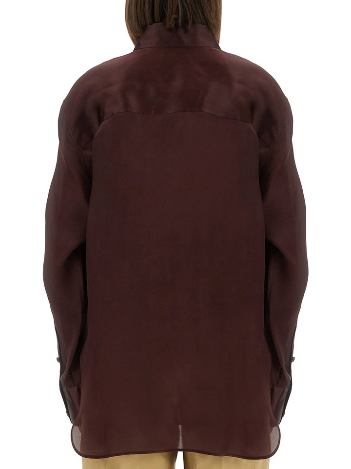Khaite Tops - Burgundy | Wanan Luxury