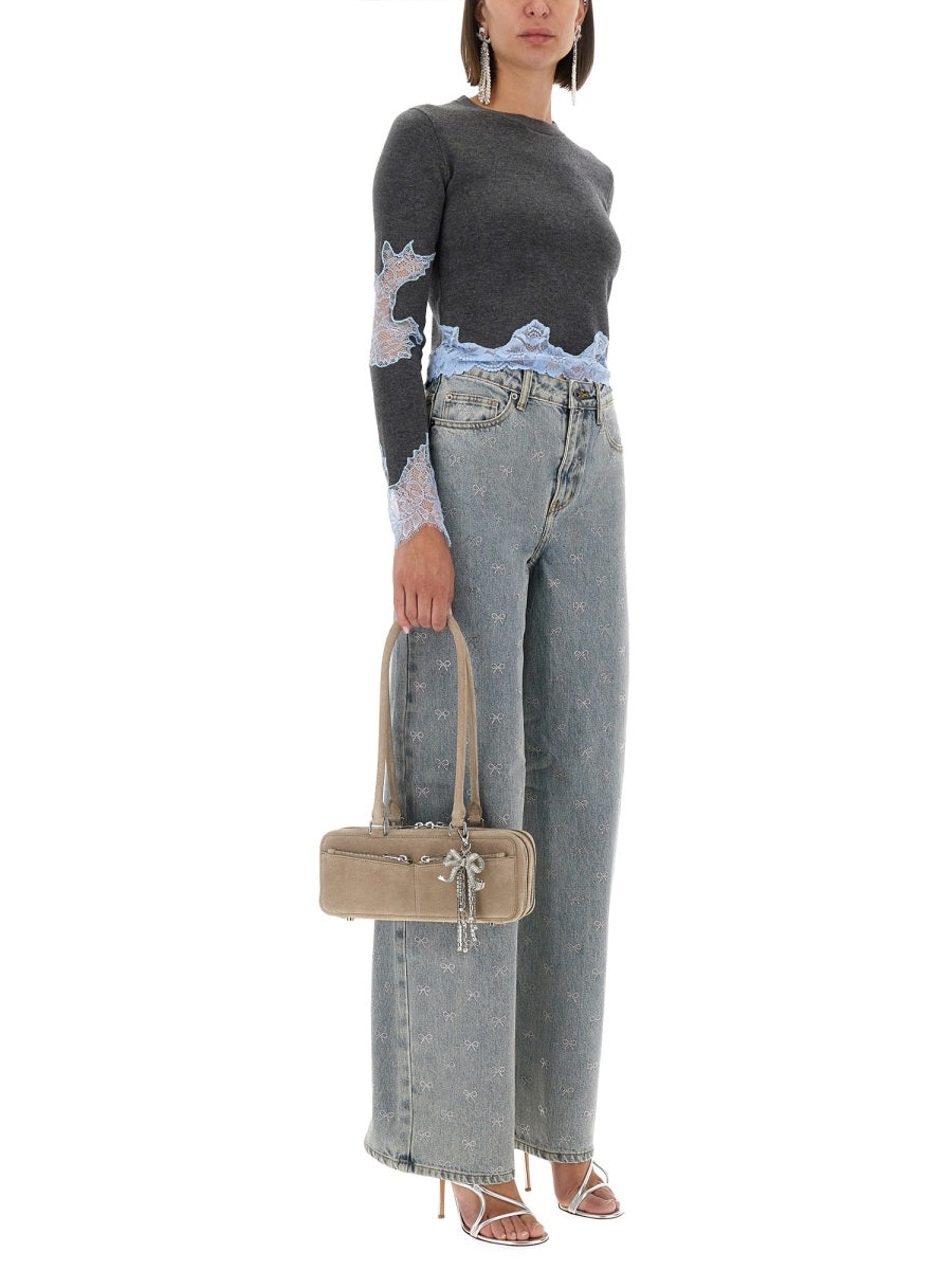 Self-Portrait Sweaters - Grey | Wanan Luxury