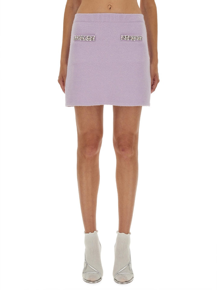 Self-Portrait Skirts - Lilac | Wanan Luxury