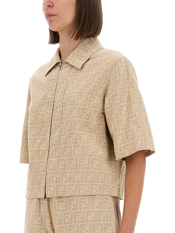 Fendi Shirts - Beige | Wanan Luxury