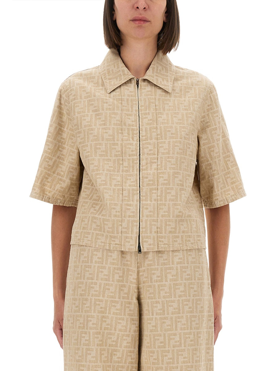 Fendi Shirts - Beige | Wanan Luxury