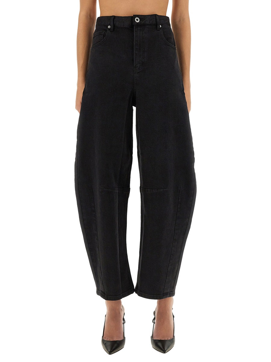 Self-Portrait Denim - Black | Wanan Luxury