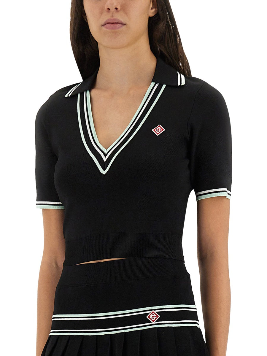 Casablanca Tops - Black | Wanan Luxury