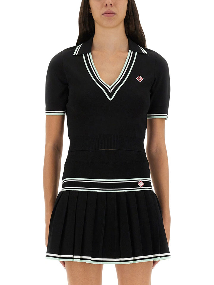 Casablanca Tops - Black | Wanan Luxury