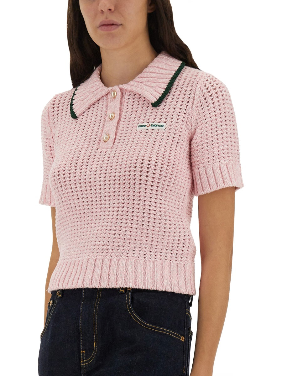 Casablanca Polo - Pink | Wanan Luxury