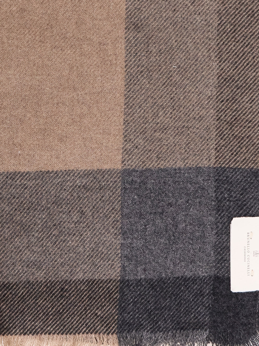 Brunello Cucinelli Scarfs - GREY AND BROWN | 5f4bbb034996d32f979abcd6499b40641e2a5f18