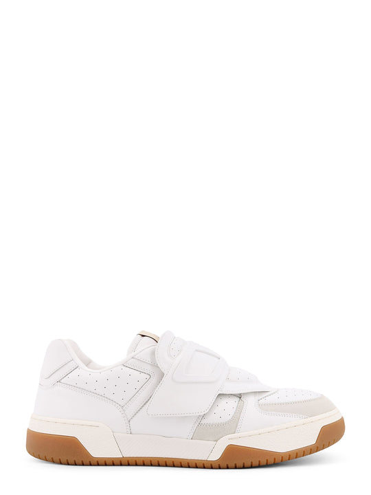 Valentino Garavani Joie De Jouer Leather Low-Top Sneakers