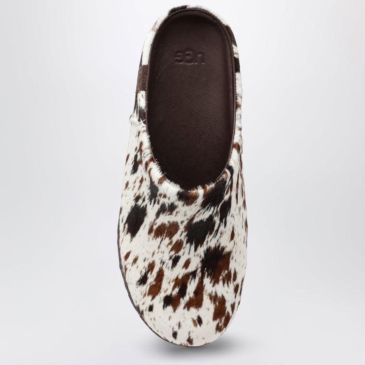 UGG Otzo Western Brown Ponyskin Sabot
