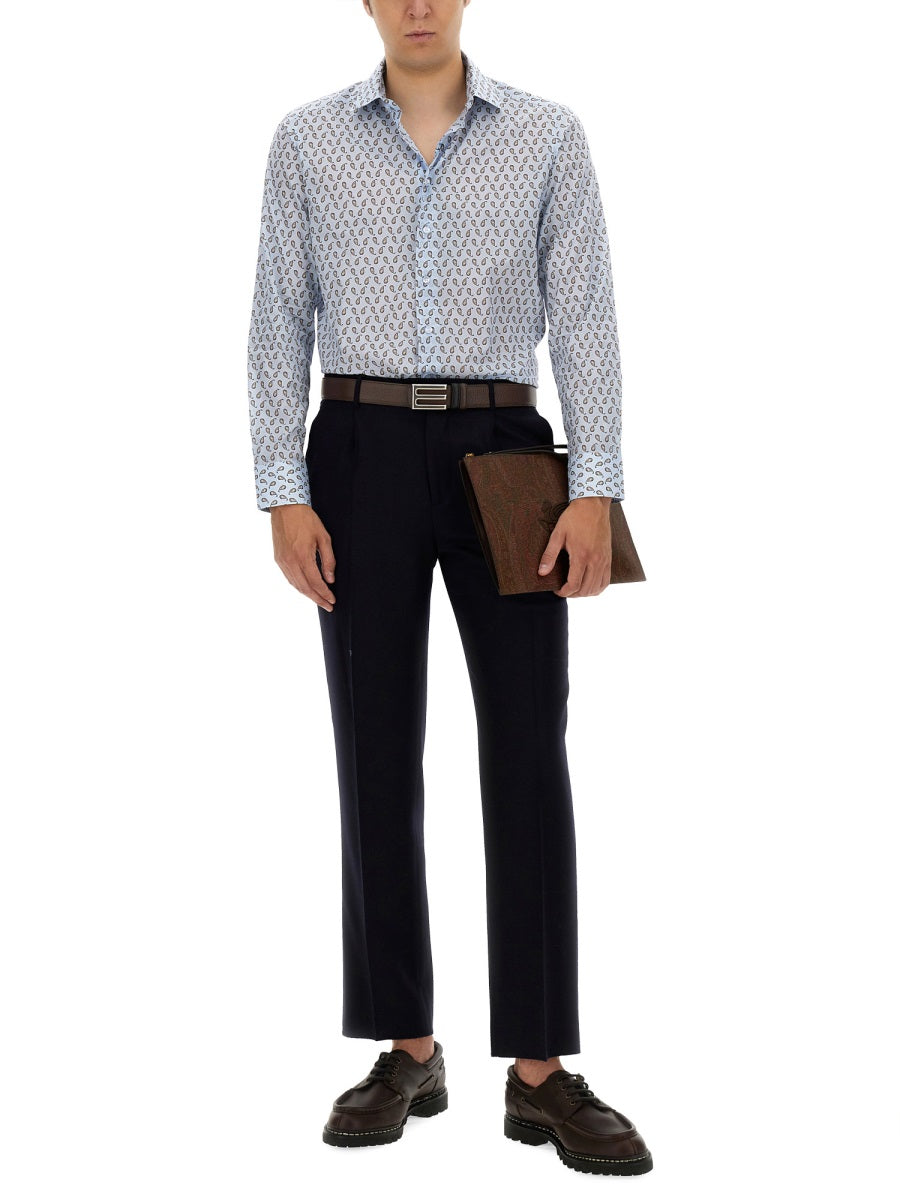 Etro Shirts - Azure | 4d43873daa1b7dee206ac90f5072de8a503590b0