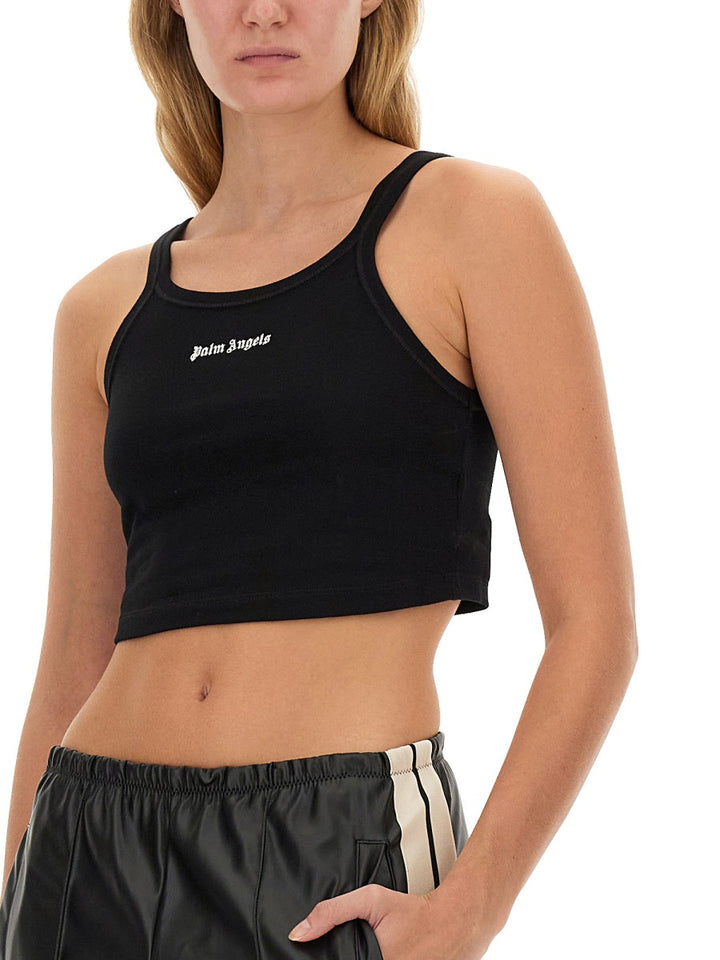 Palm Angels Tops - Black | 63c6ac4c65a1a3bceb0eff6cbcca35e10b978e38