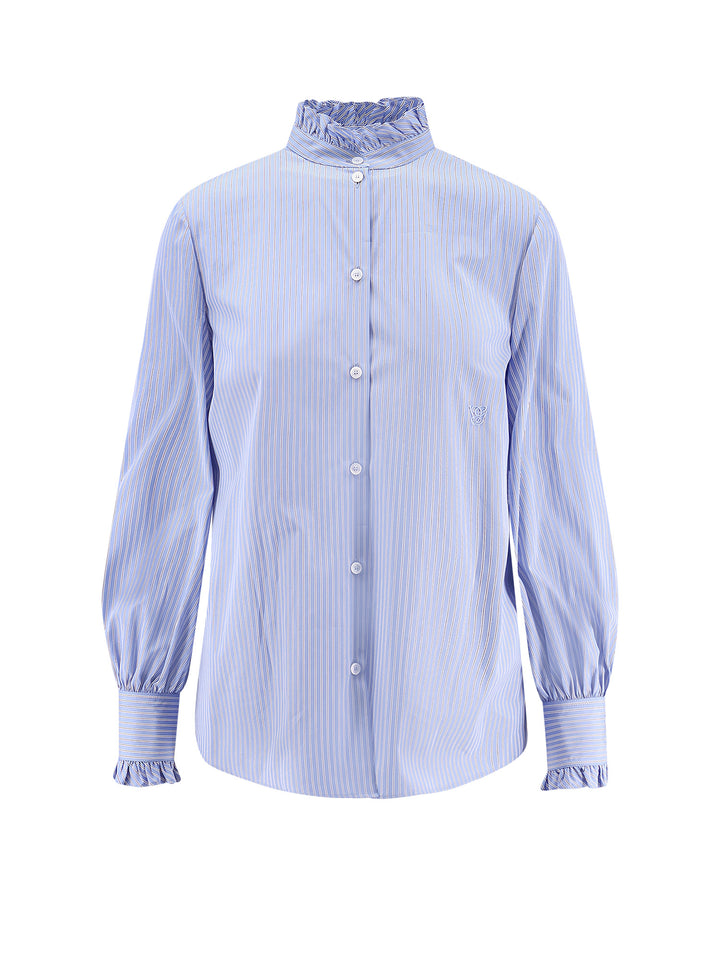 Valentino Shirts - IRIS LILAC/BIANCO | dd3fef227f5019620129fe461ef6bcddaf5ba3f6