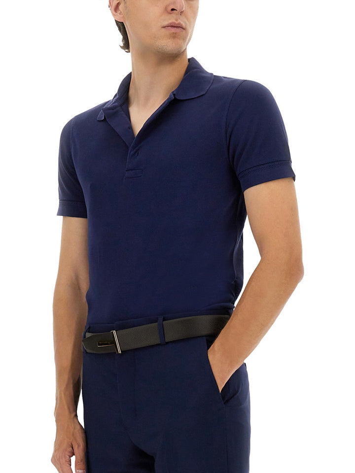 Tom Ford Polo - Blue | 2a755a0e75c0b2b31bff6dd84e3719397ee0e87e