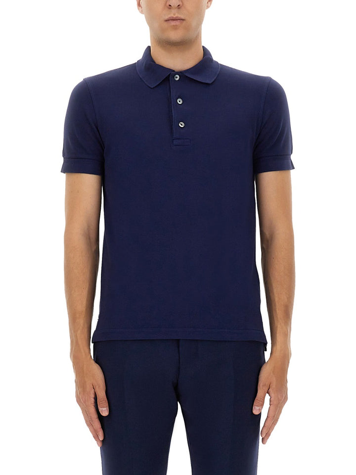 Tom Ford Polo - Blue | f116813b879434c3369e347ecb4ce5d8b64af01d