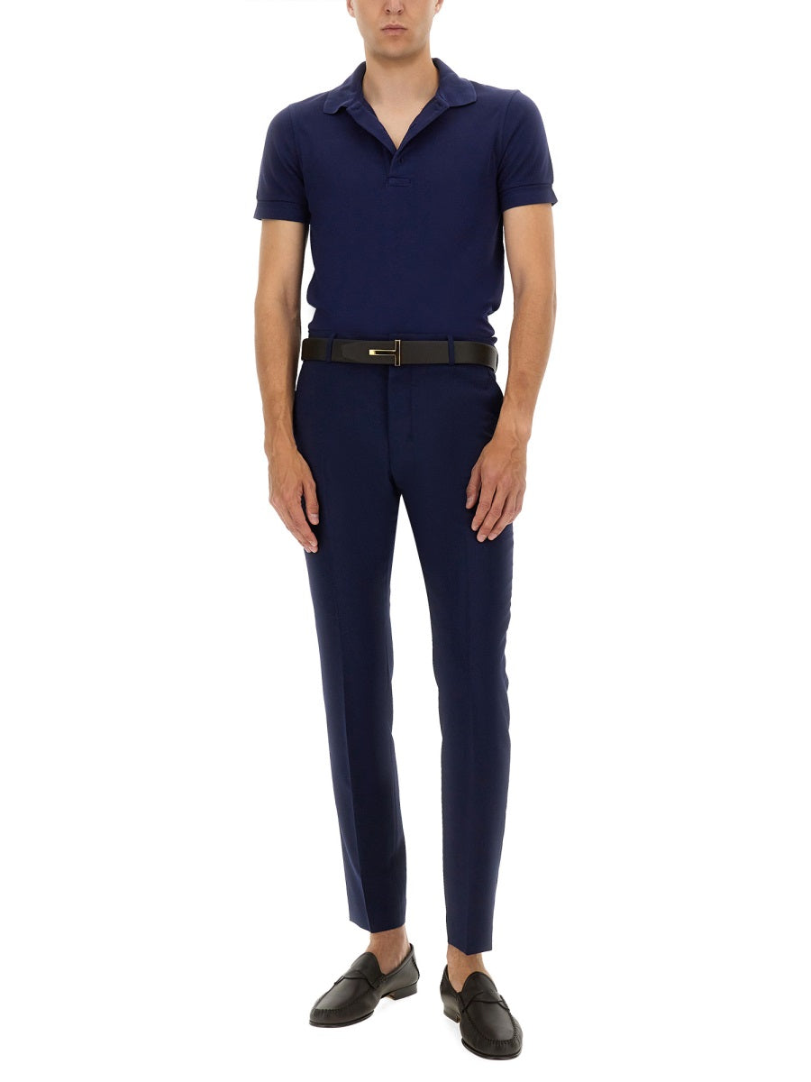 Tom Ford Polo - Blue | 6b405c63267eec906a232f75944c74a92d9ed2dc