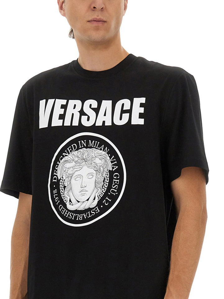 Versace T shirts - Black | 6e5e8a2274b8384180ddc6687b9c6b7c4f358dfa