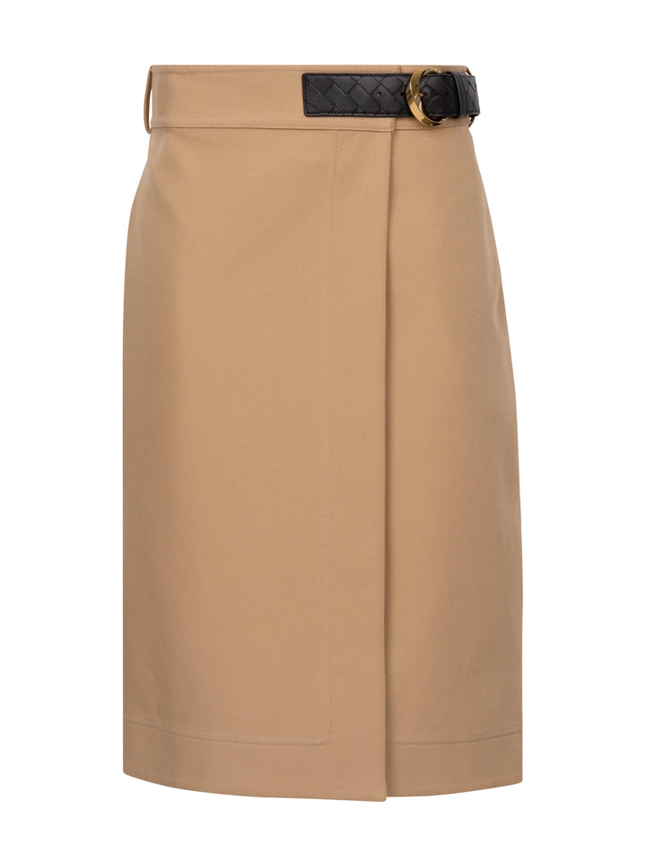 Bottega Veneta Midi skirts - Nude & Neutrals | 7a617e528cf1bac63268e6845d37dbba1e210217