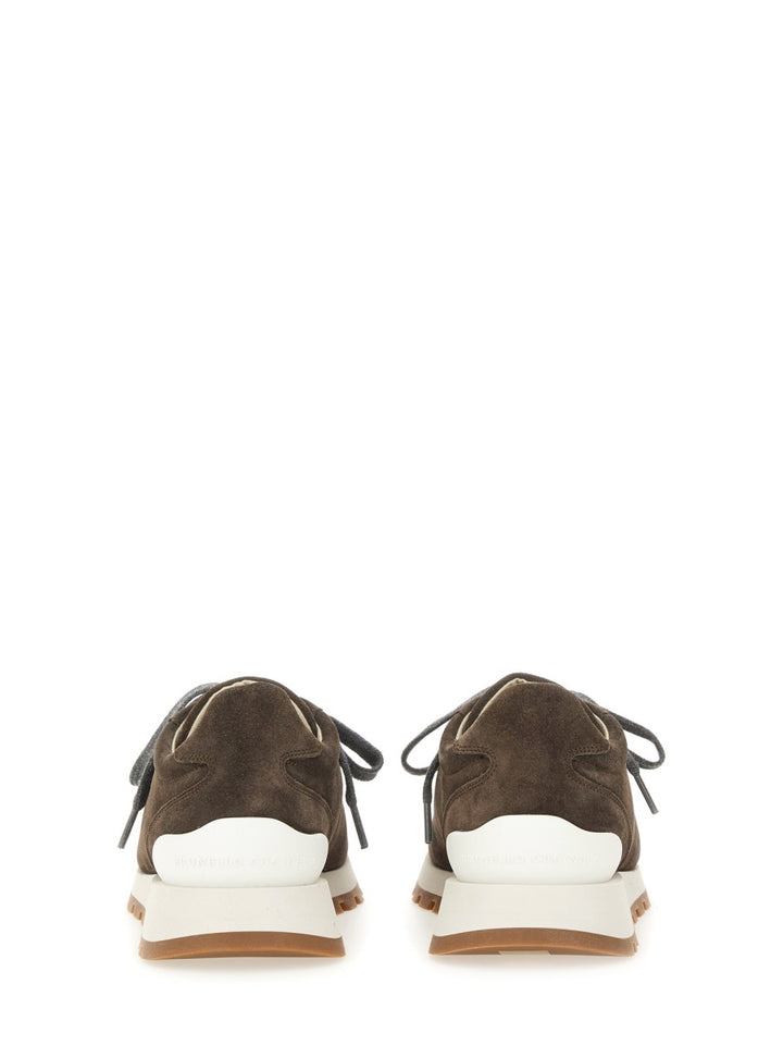 Brunello Cucinelli Sneakers - Brown | Wanan Luxury