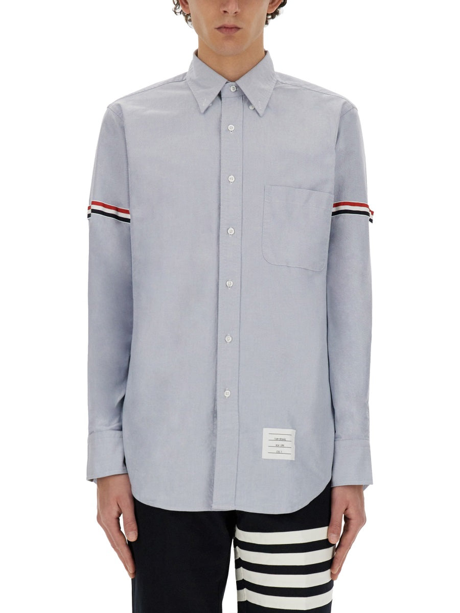 Thom Browne Shirts - Blue | f095d8e35ba2e325cb2661a24ecfce1dae75ab62