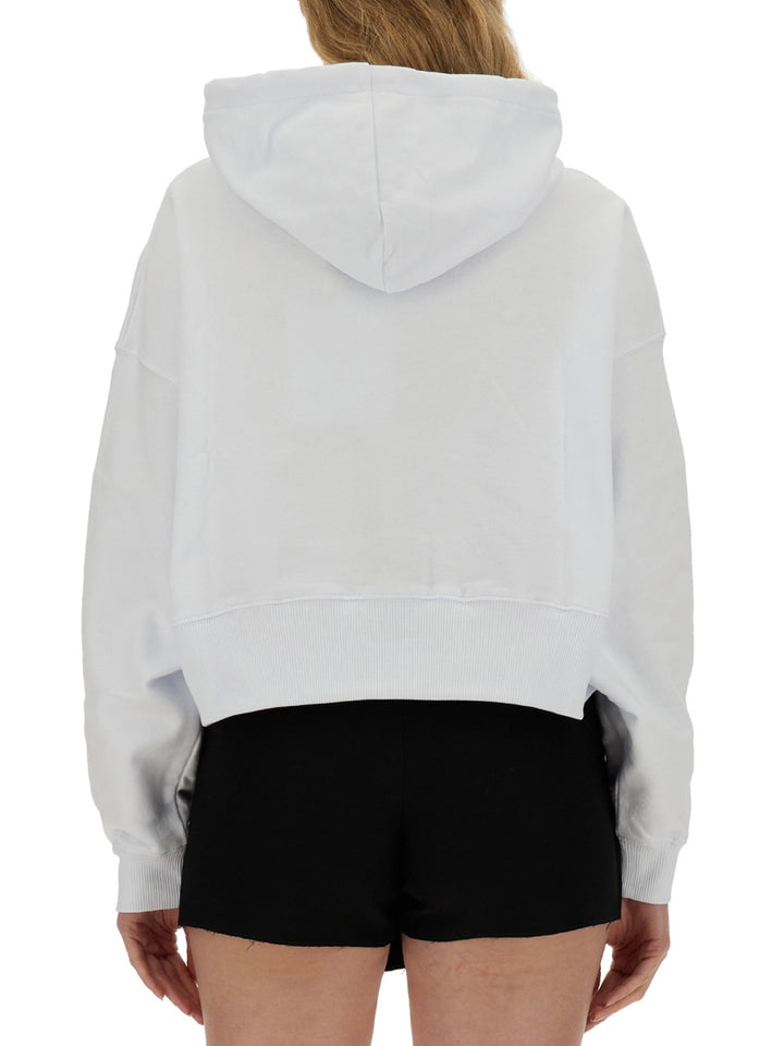 Msgm Sweatshirts - White | e4e14c730a32d3a3ebbb9efb86d8308cfd572f13