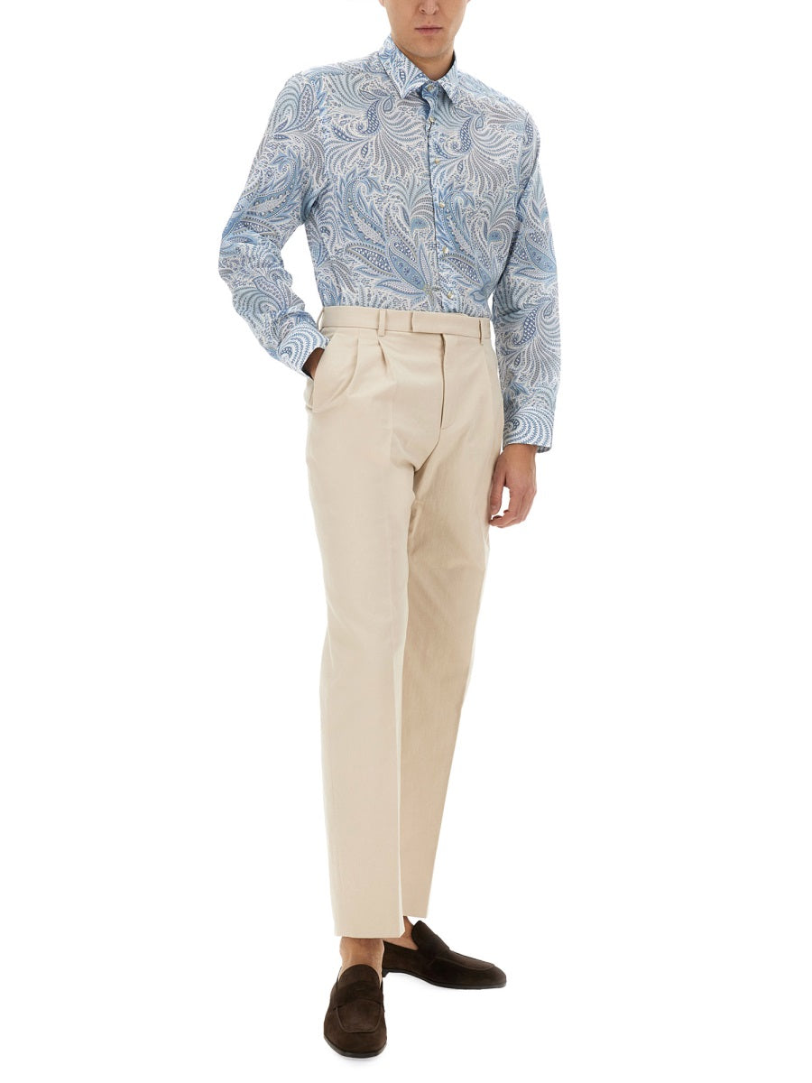 Etro Shirts - Azure | 8bec6317e16e6910eece1763bcc8fb9f1b1593ba